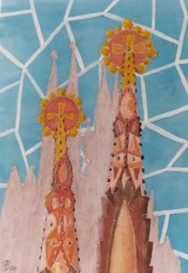 Voir le détail de cette oeuvre: Sagrada Familia clochers